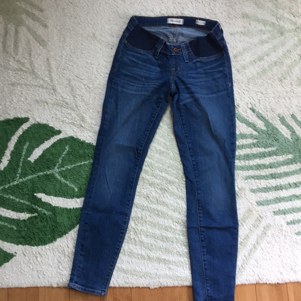 Madewell maternity skinny jeans